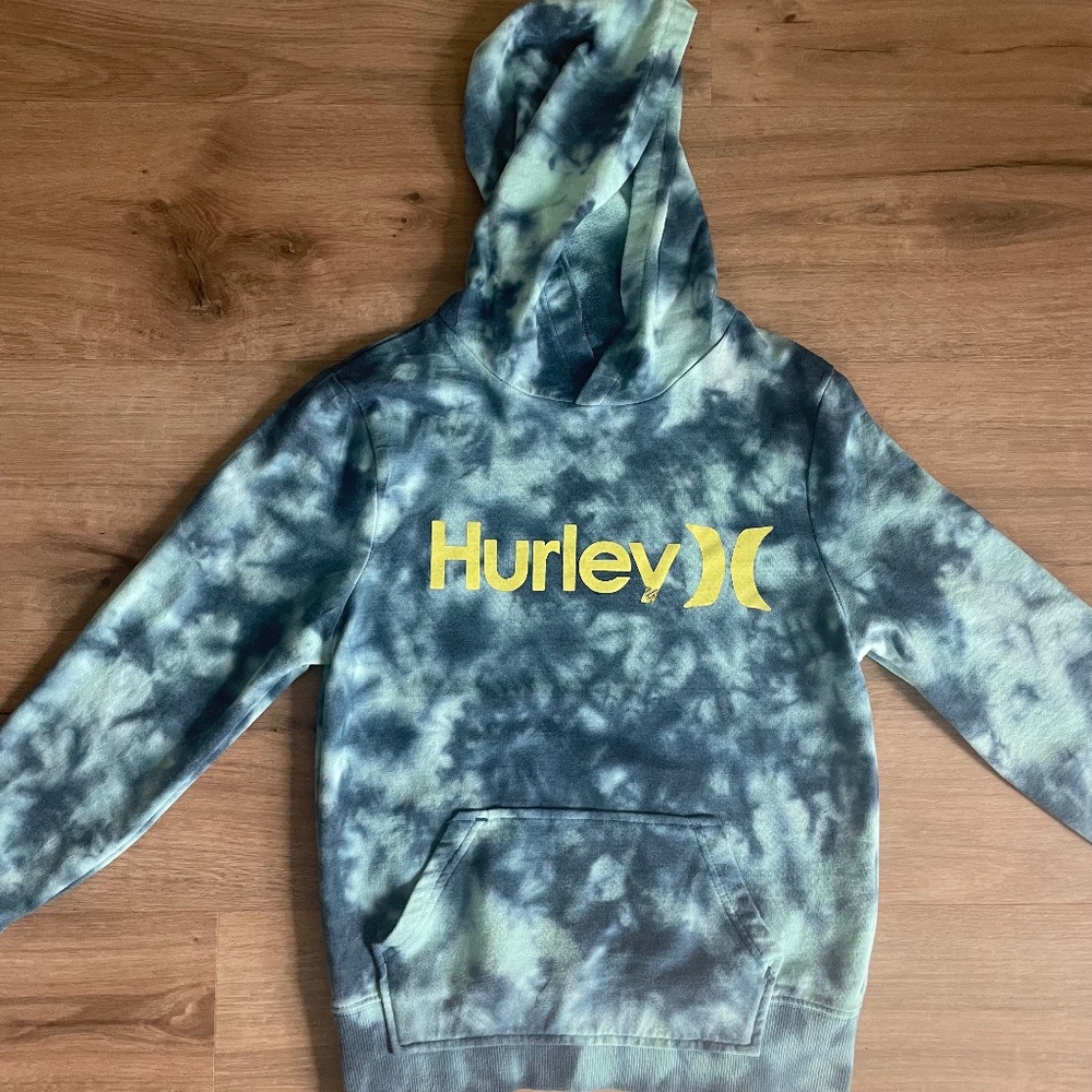 Boys Hurley sweatshirt, tie dye
